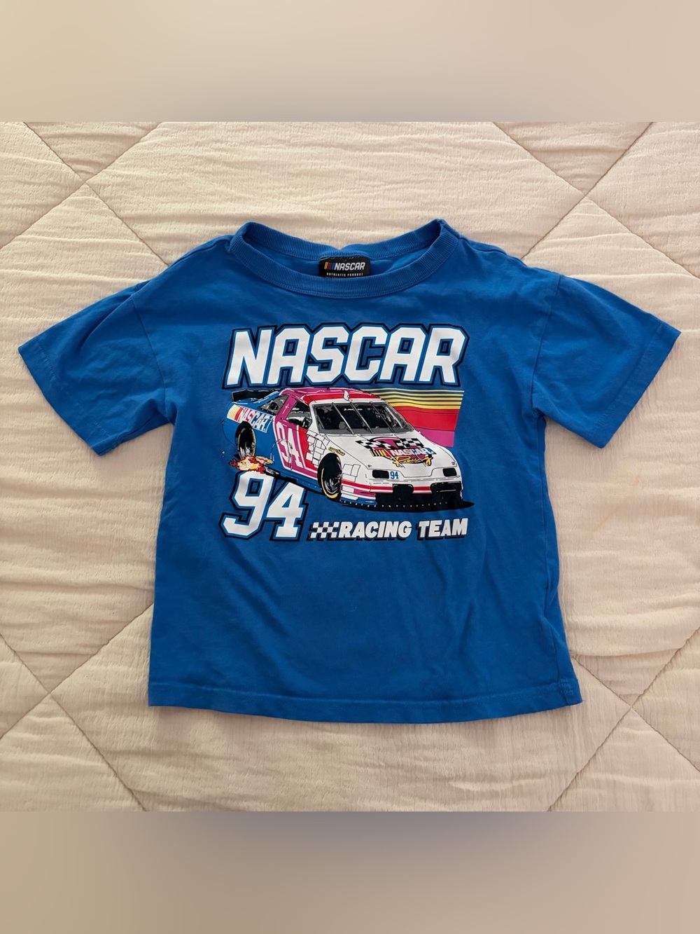Cotton On X NASCAR 94 Racing Team Blue Kids Tee